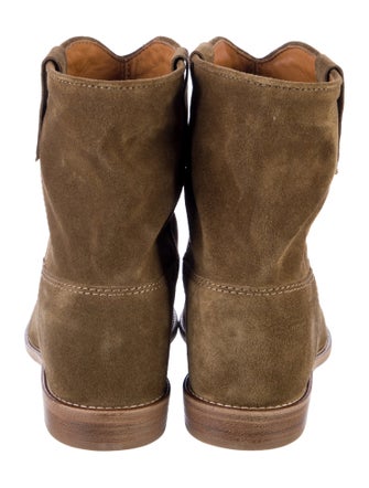 Isabel Marant Suede Moto Boots