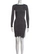 Isabel Marant Bateau Neckline Mini Dress