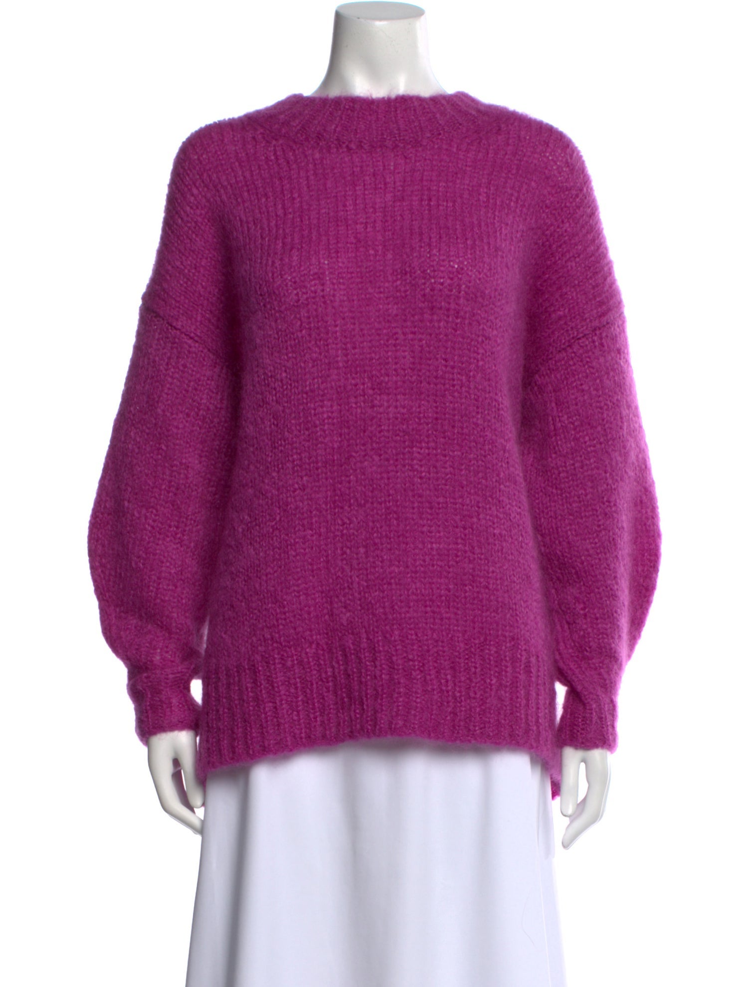 Isabel Marant Kid Mohair Crew Neck Sweater