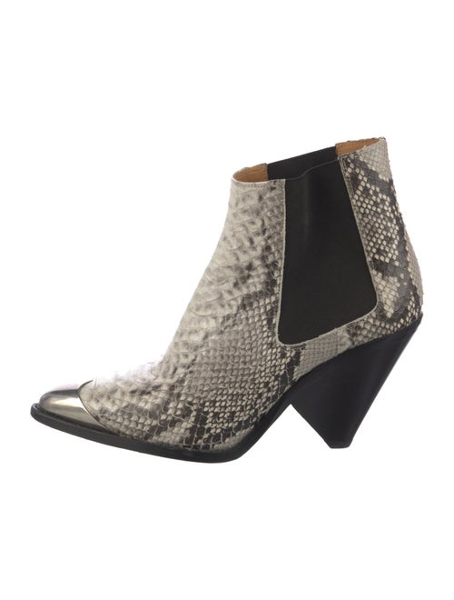 Isabel Marant Snakeskin Animal Print Boots