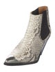 Isabel Marant Snakeskin Animal Print Boots