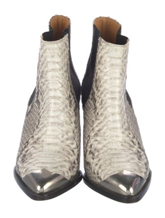 Isabel Marant Snakeskin Animal Print Boots