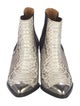 Isabel Marant Snakeskin Animal Print Boots