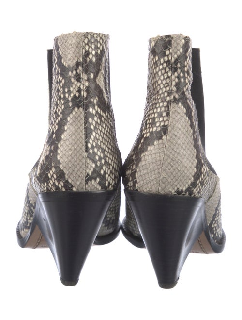 Isabel Marant Snakeskin Animal Print Boots