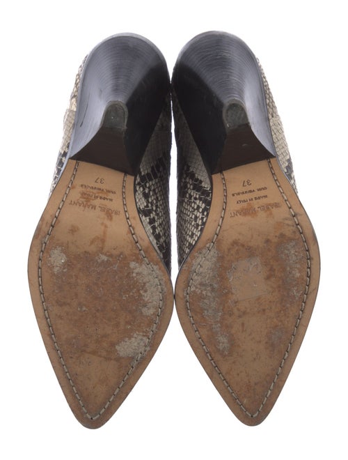 Isabel Marant Snakeskin Animal Print Boots