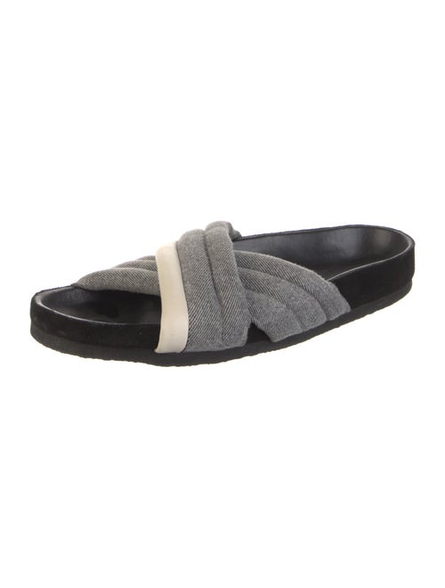 Isabel Marant Colorblock Pattern Slides