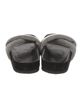 Isabel Marant Colorblock Pattern Slides