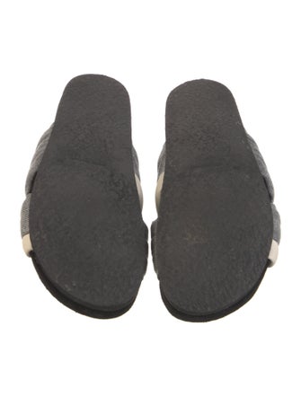 Isabel Marant Colorblock Pattern Slides