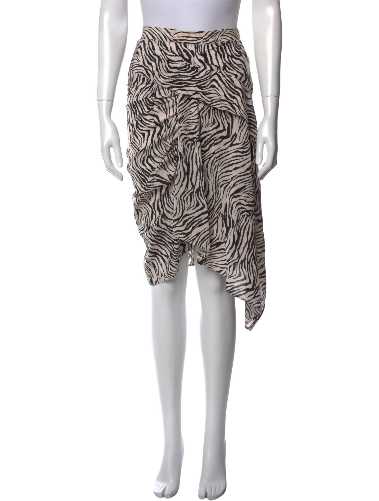 Isabel Marant Animal Print Knee-Length Skirt