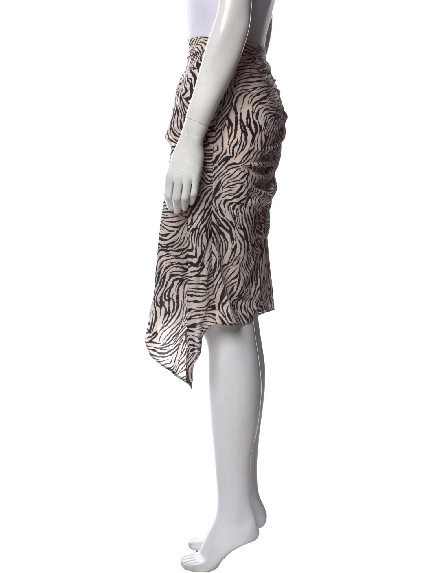 Isabel Marant Animal Print Knee-Length Skirt