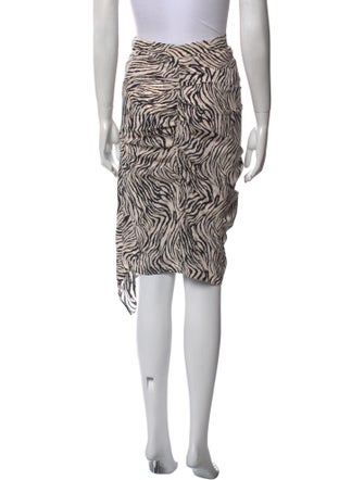 Isabel Marant Animal Print Knee-Length Skirt
