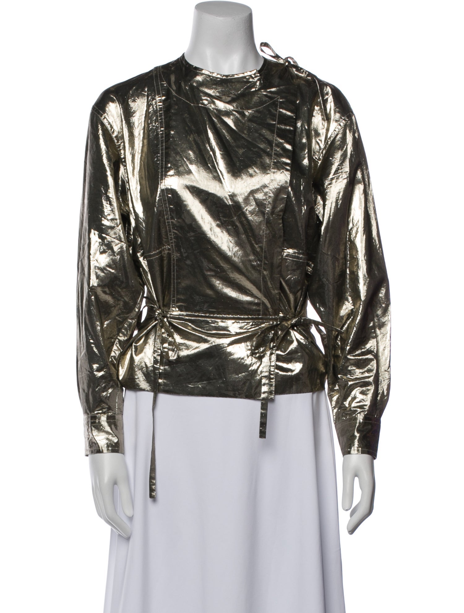 Isabel Marant Silk Biker Jacket