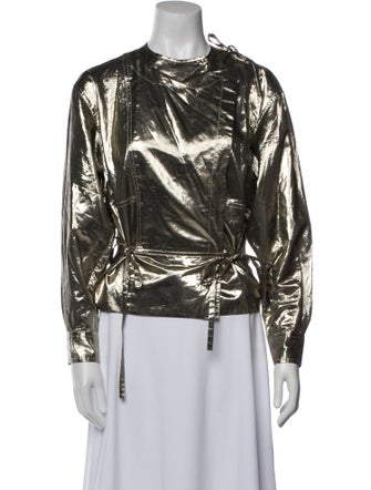 Isabel Marant Silk Biker Jacket