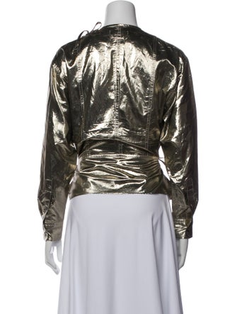 Isabel Marant Silk Biker Jacket
