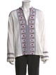 Isabel Marant Graphic Print Long Sleeve Shirt