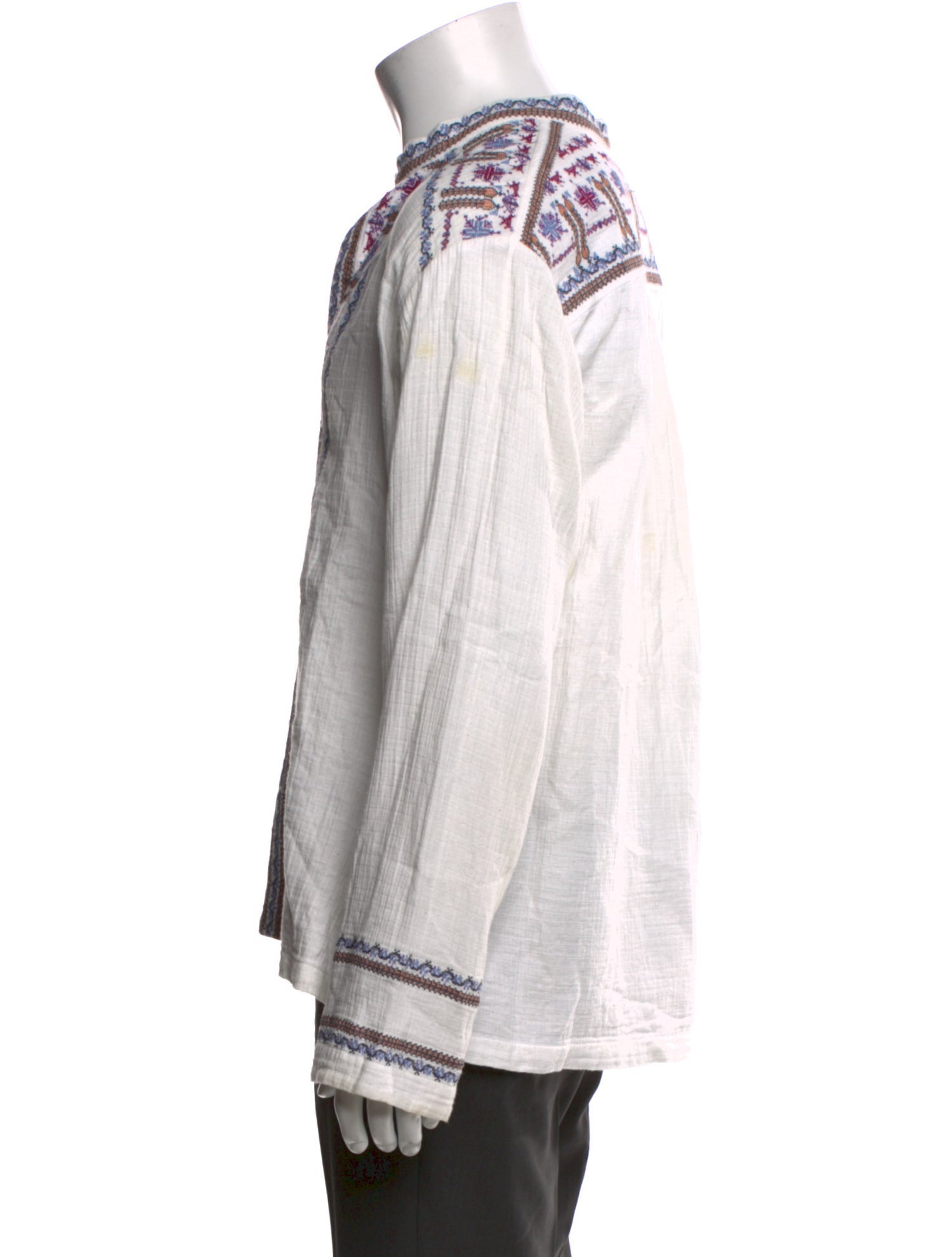 Isabel Marant Graphic Print Long Sleeve Shirt