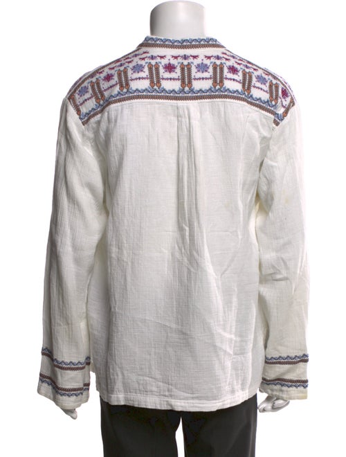 Isabel Marant Graphic Print Long Sleeve Shirt