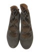 Isabel Marant Suede Animal Print D'Orsay Flats