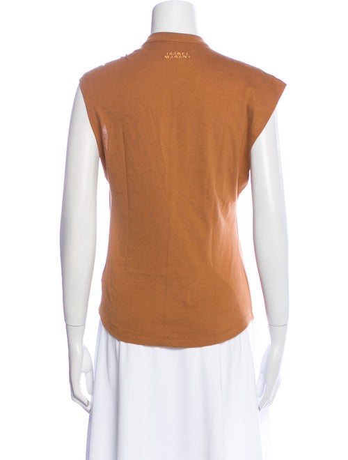 Isabel Marant One-Shoulder Short Sleeve Top