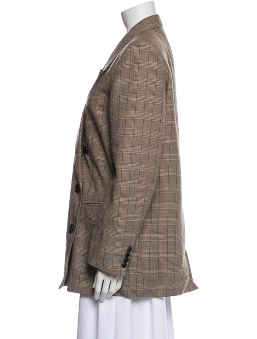 Isabel Marant Plaid Print Blazer