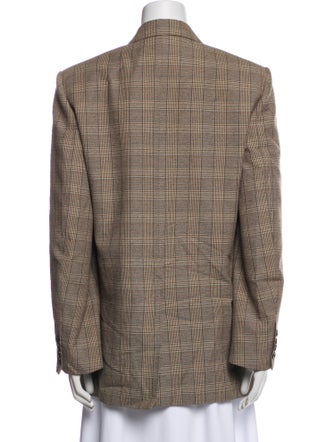 Isabel Marant Plaid Print Blazer