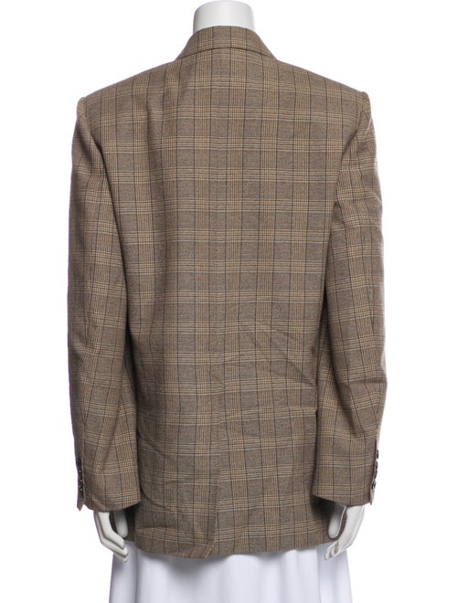 Isabel Marant Plaid Print Blazer