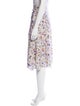 Isabel Marant Silk Knee-Length Skirt