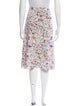 Isabel Marant Silk Knee-Length Skirt