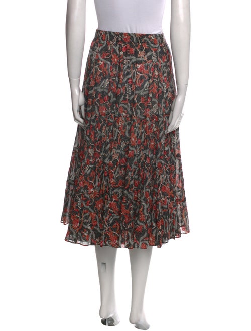 Isabel Marant Floral Print Midi Length Skirt