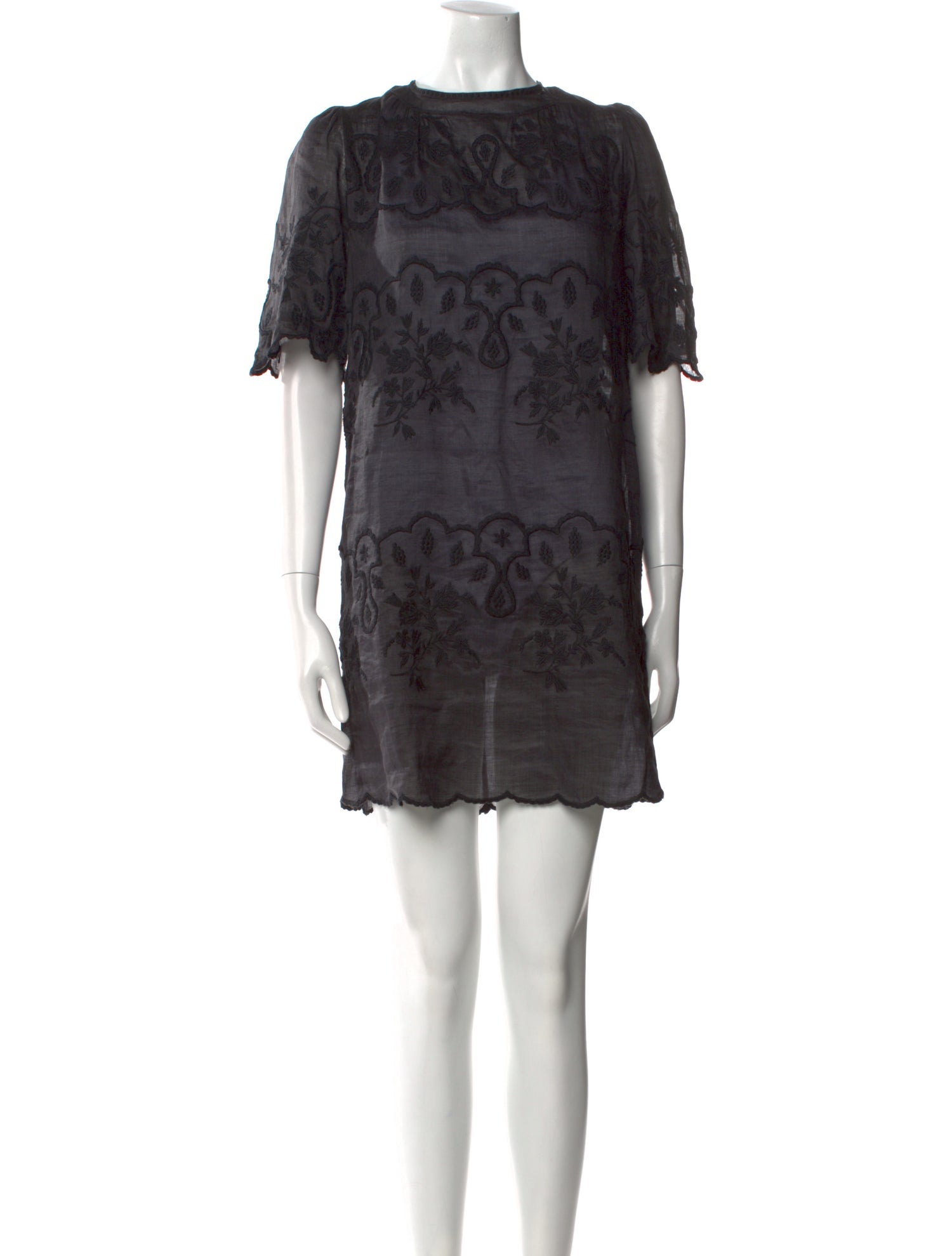 Isabel Marant Lace Pattern Mini Dress
