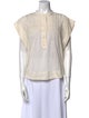Étoile Isabel Marant Crew Neck Short Sleeve Blouse