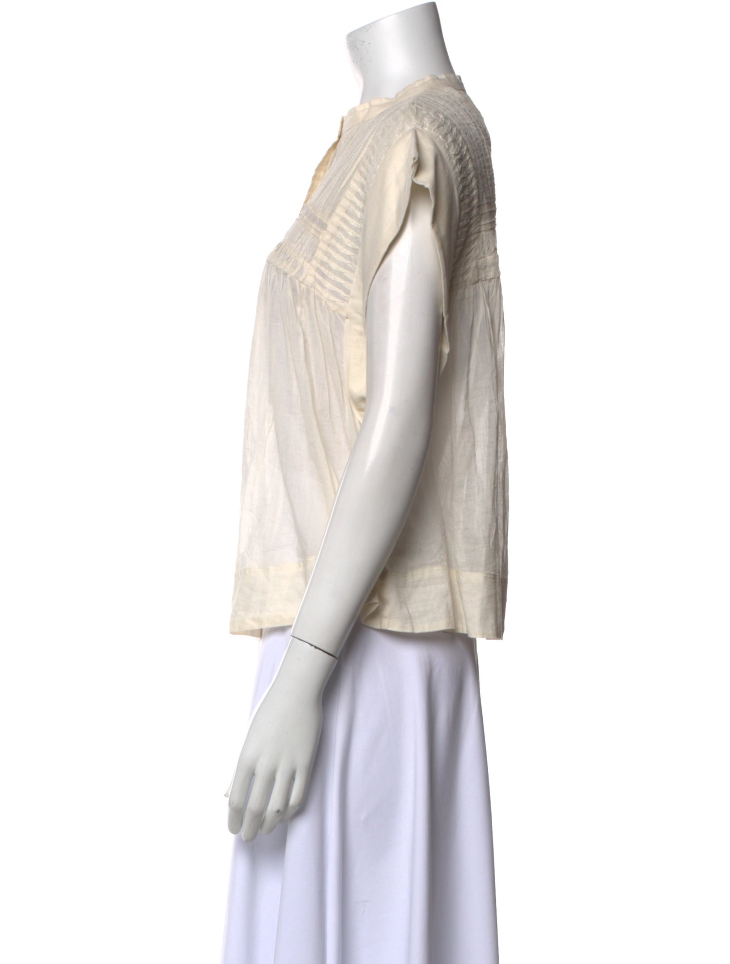 Étoile Isabel Marant Crew Neck Short Sleeve Blouse