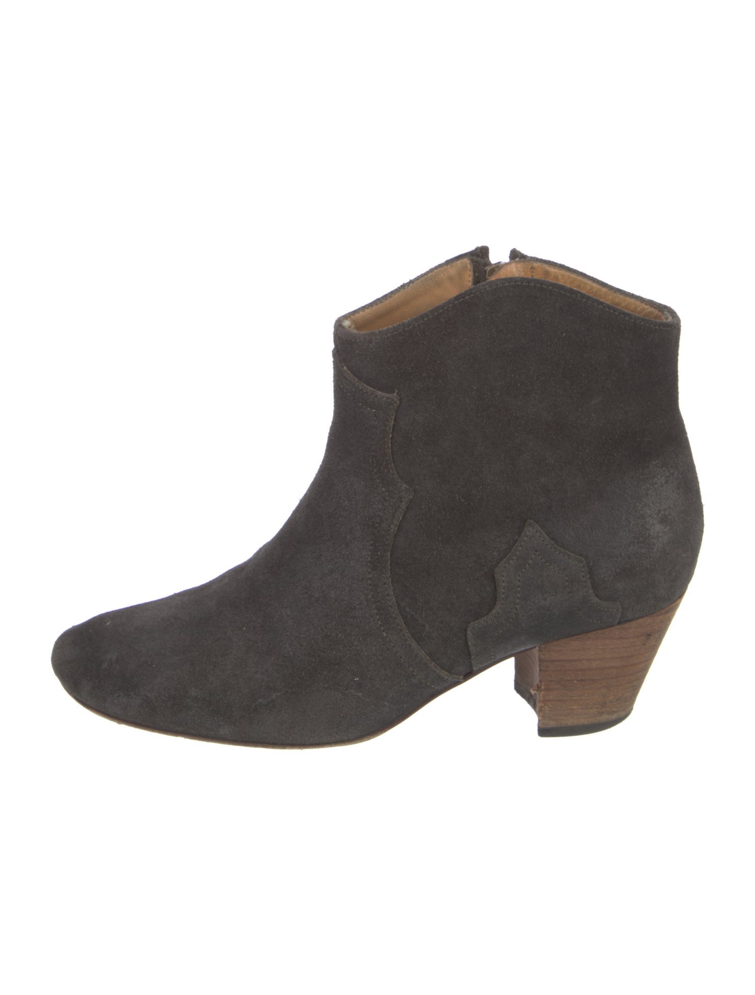 Isabel Marant Suede Western Boots