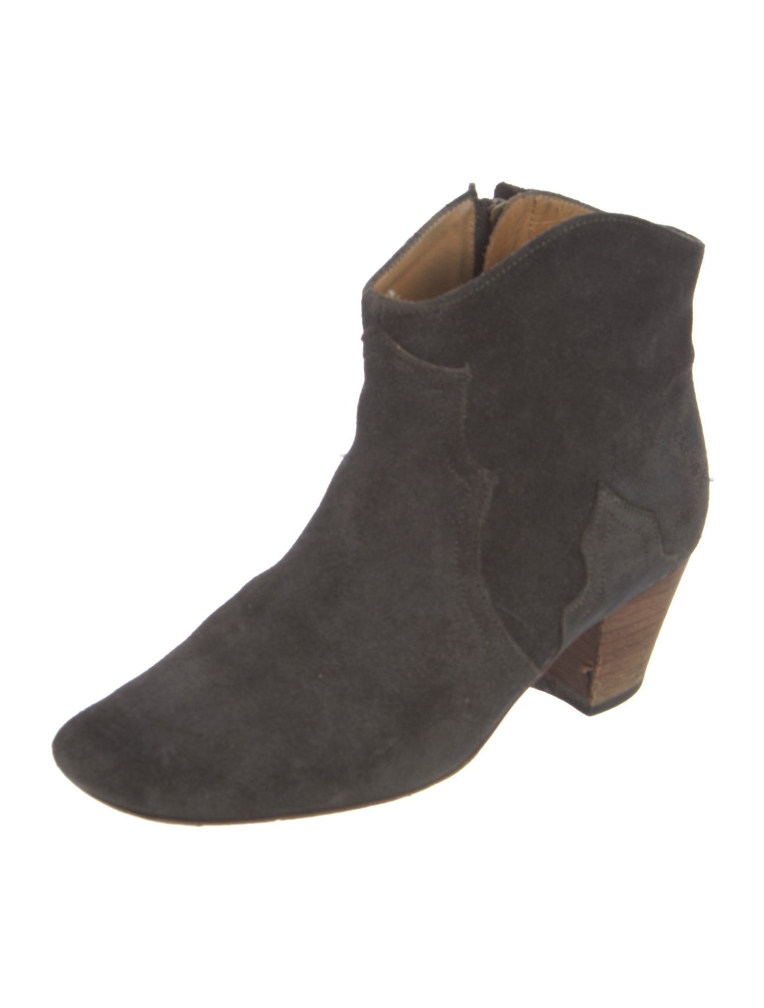 Isabel Marant Suede Western Boots