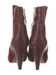 Isabel Marant Suede Embroidered Accent Boots