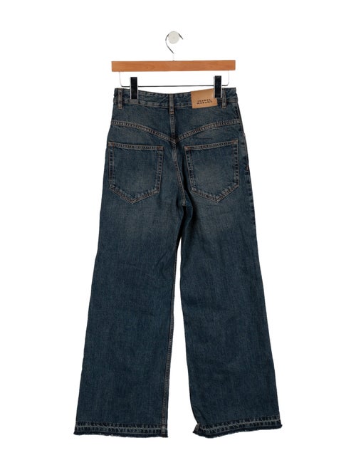 Isabel Marant High-Rise Wide Leg Jeans