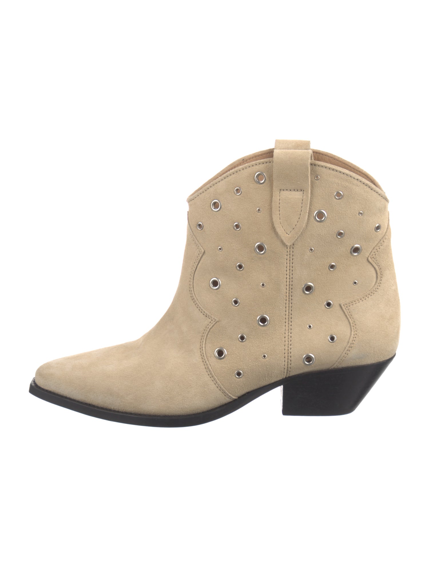 Isabel Marant Suede Western Boots