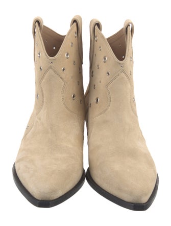Isabel Marant Suede Western Boots