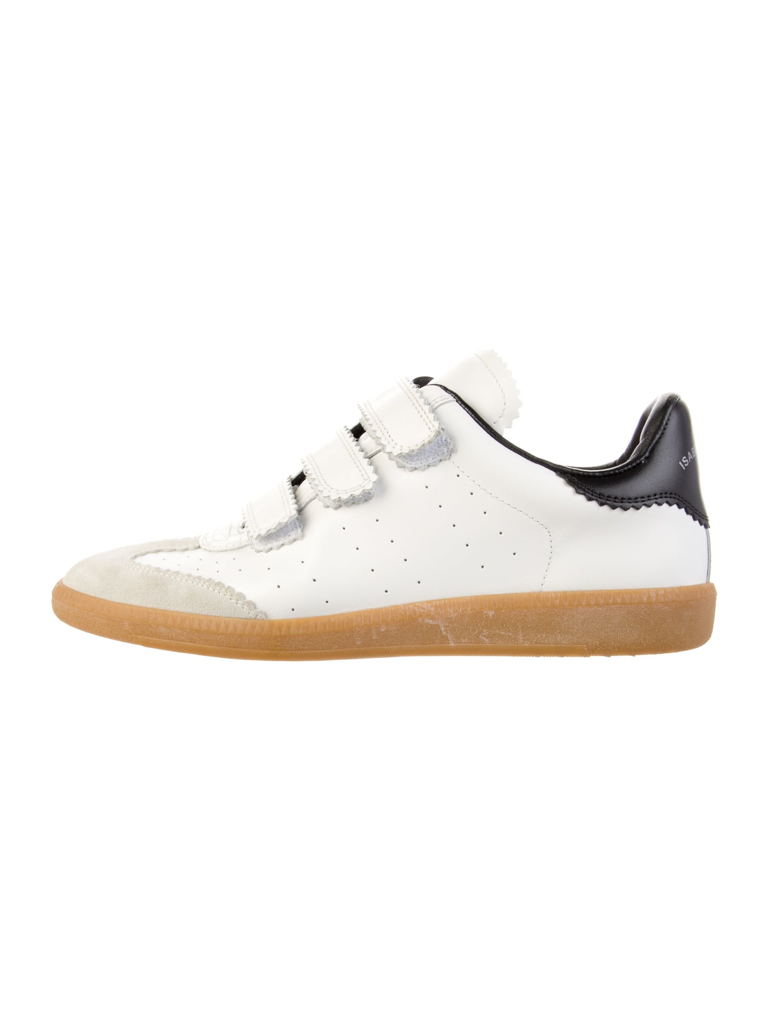 Isabel Marant Leather Colorblock Pattern Oxfords