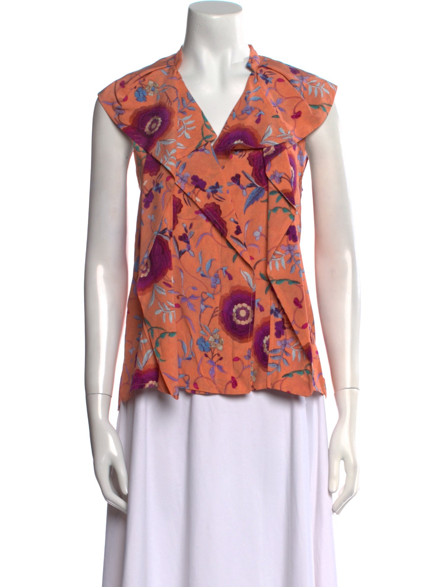 Isabel Marant Silk Floral Print Blouse
