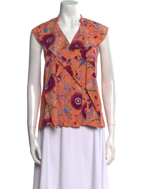 Isabel Marant Silk Floral Print Blouse