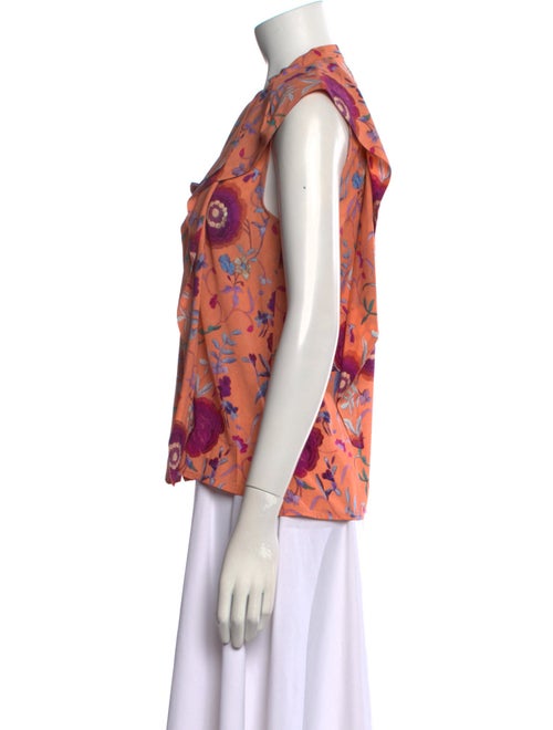 Isabel Marant Silk Floral Print Blouse