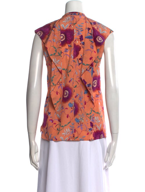 Isabel Marant Silk Floral Print Blouse