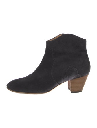 Isabel Marant Suede Western Boots