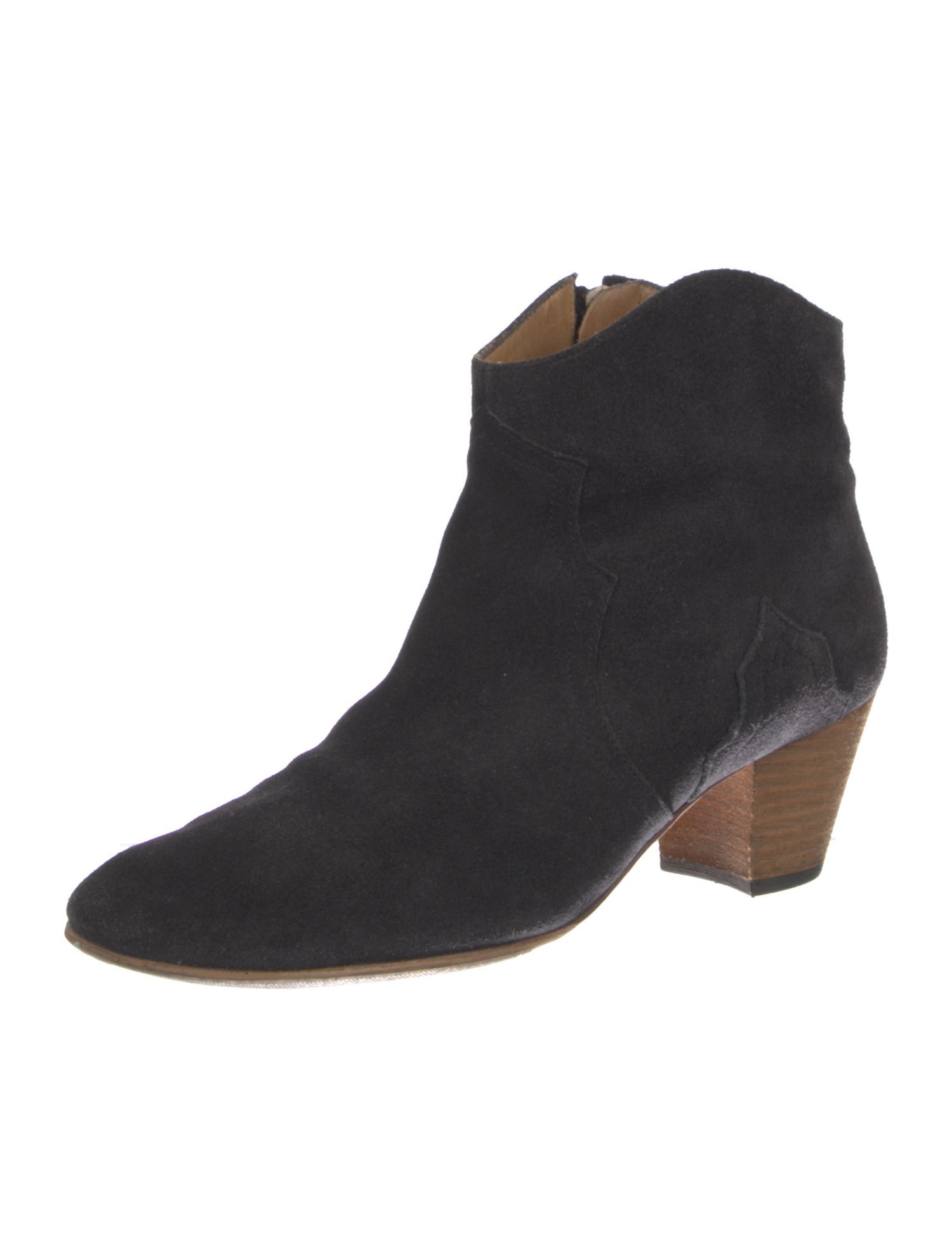 Isabel Marant Suede Western Boots