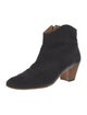 Isabel Marant Suede Western Boots