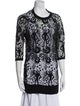 Isabel Marant Lace Pattern Crew Neck Tunic