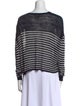 Isabel Marant Striped V-Neck T-Shirt