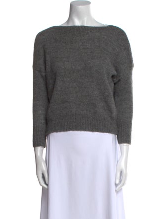 Isabel Marant Alpaca Bateau Neckline Sweater