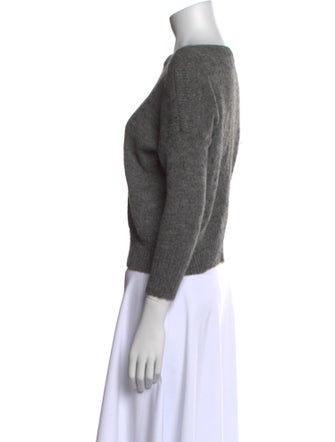 Isabel Marant Alpaca Bateau Neckline Sweater